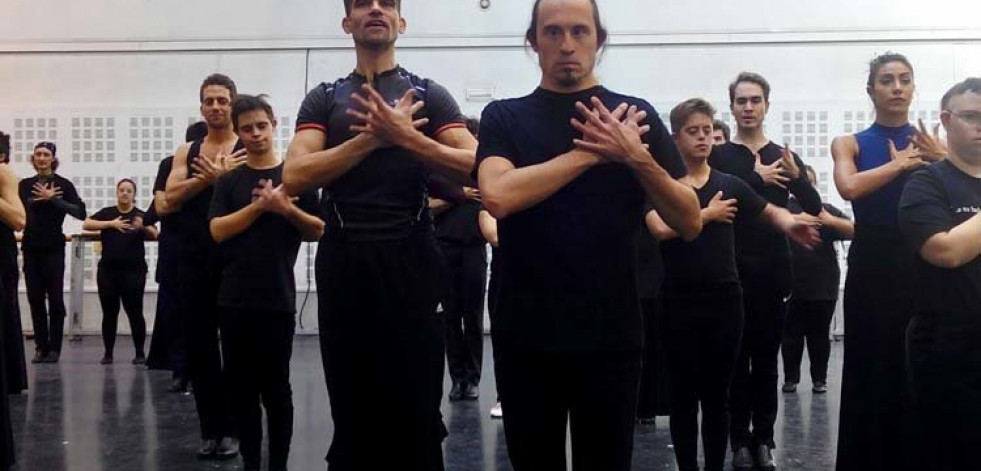Jóvenes con Síndrome de Down bailan con el Ballet Nacional