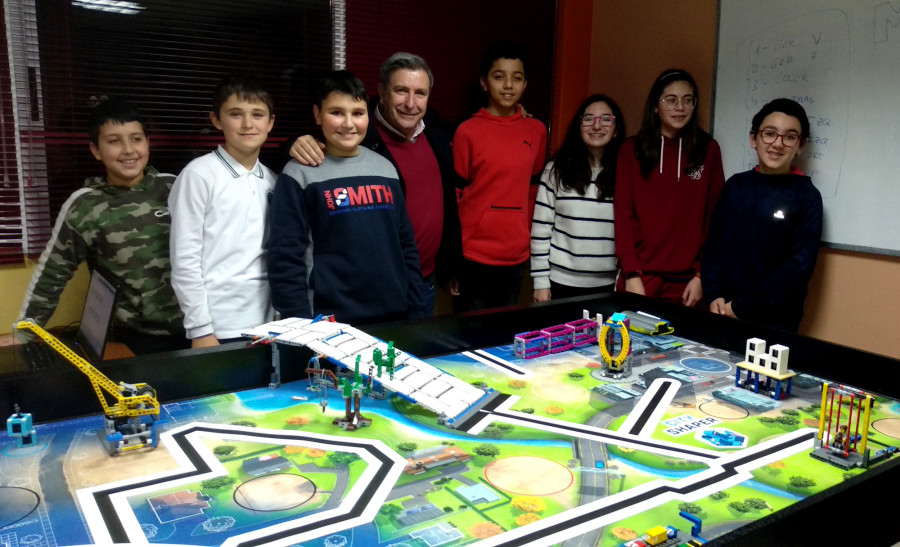 Un total de 33 niños de Ribeira y A Pobra participarán el sábado en la First Lego League de robótica