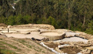 RIBADUMIA - Descartan el origen humano de los restos óseos hallados en el Monte do Castro