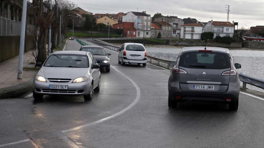 La carretera a Vilaxoán por Víctor Pita registra los mayores excesos de velocidad
