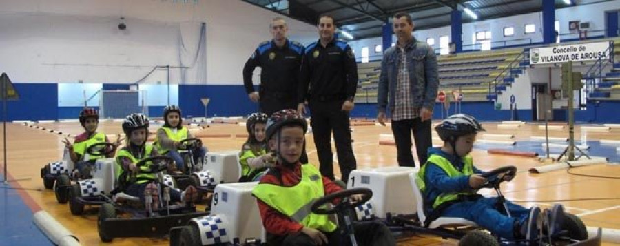 VILANOVA-Un total de 650 escolares participan en las jornadas prácticas sobre seguridad vial