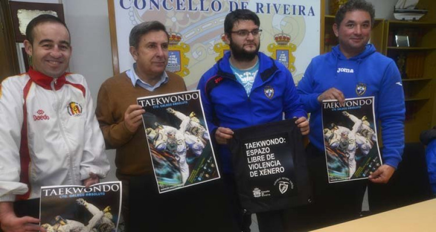 Ribeira acoge el Campeonato Gallego Absoluto de Combate