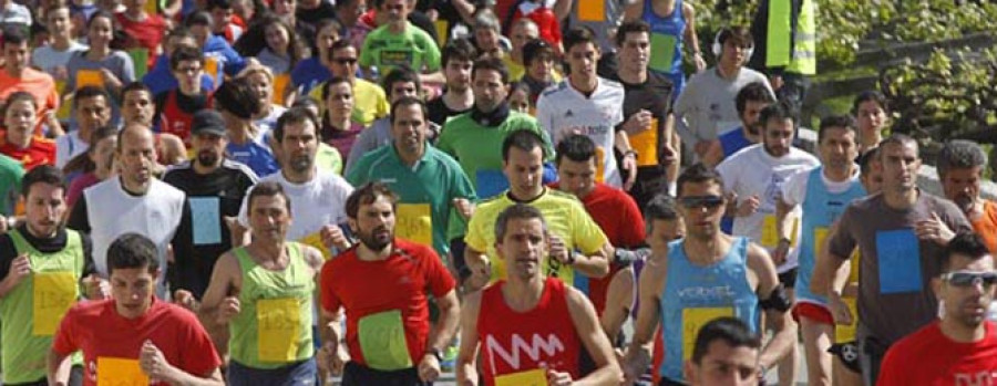 El Maratón de Oubiña bate su récord de participación con 250 atletas en la salida