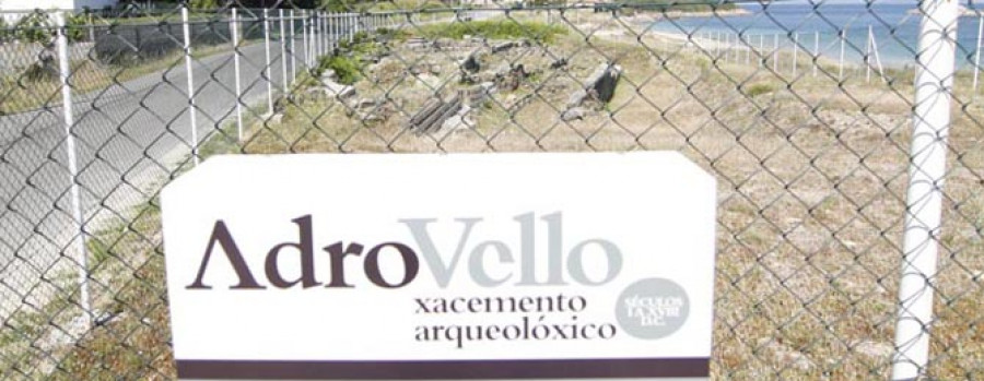 O GROVE - La Diputación negocia con Fomento para realizar nuevas excavaciones en Adro Vello