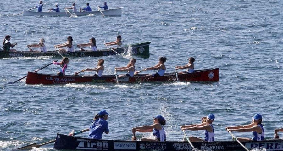 Un total de 27 bateles arousanos acceden a la finales del Campeonato Gallego