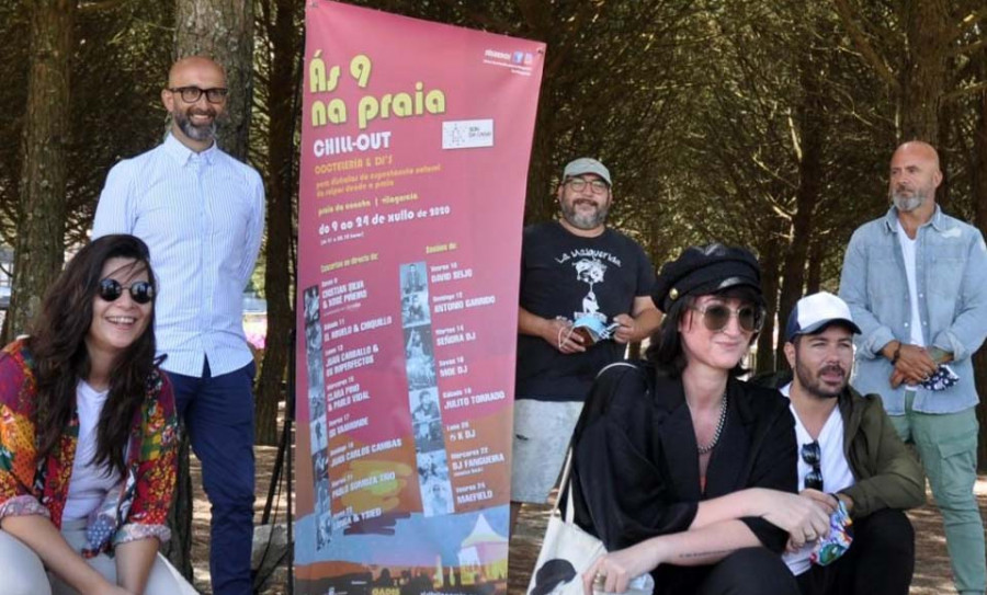 “Ás nove na Praia” incorpora conciertos en directo y medidas contra la Covid-19