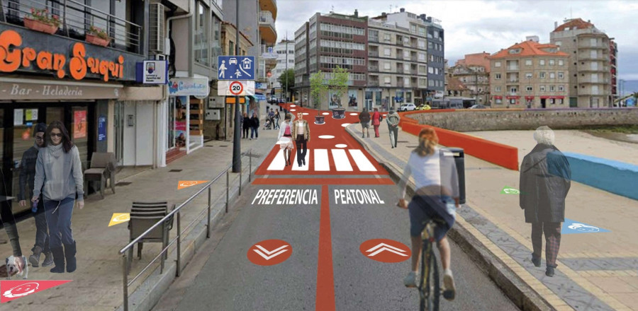 Silgar y Rafael Picó tendrán zonas de preferencia peatonal todo el día, además de los tramos de tarde-noche
