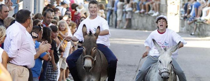 VILANOVA - La carrera de burras de San Roque se salva en el último momento de la desaparición