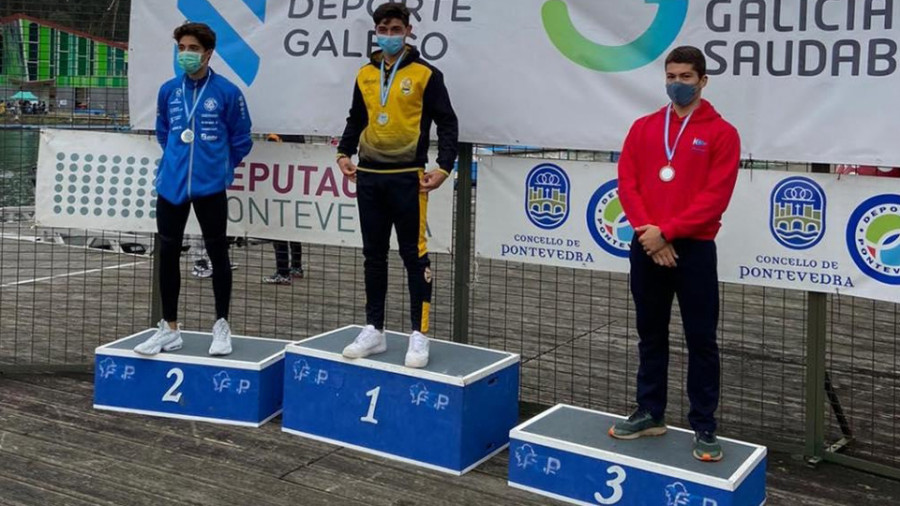 Breogán y Muíño suman cinco medallas en el Rías Baixas