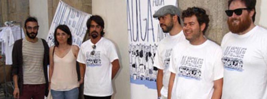 La diseñadora vilagarciana Cristina Durán pone la imagen oficial a la Festa da Auga 2013