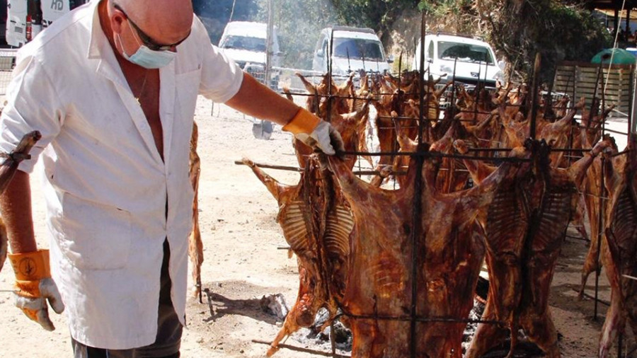 Un Carneiro ao Espeto con 
todo el sabor pero en un formato familiar