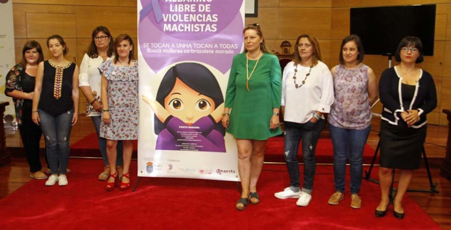 El Albariño incorpora una acción de voluntarias contra la violencia sexual