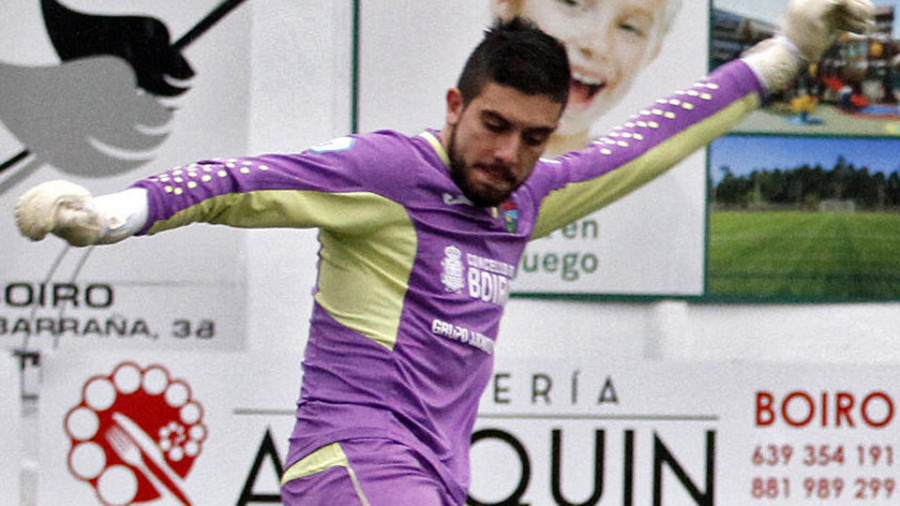 El Boiro iguala un 0-2 en contra 
en el debut de 
Luis Santiago