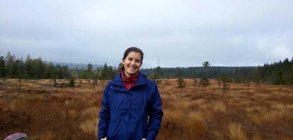 Una gallega estudia la Patagonia chilena para entender el clima