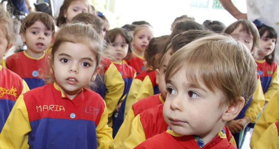 Las obras para resolver las filtraciones en la guardería de A Lomba ya están en marcha