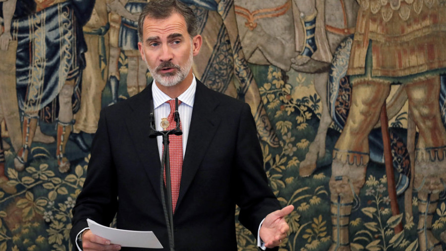 El rey Felipe VI inaugurará hoy un foro político-empresarial en A Toxa