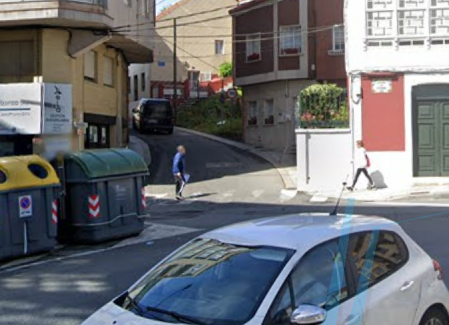 La ribeirense Rúa Lepanto permanecerá cerrada al tráfico hoy debido a unas obras en la Avenida de Ferrol