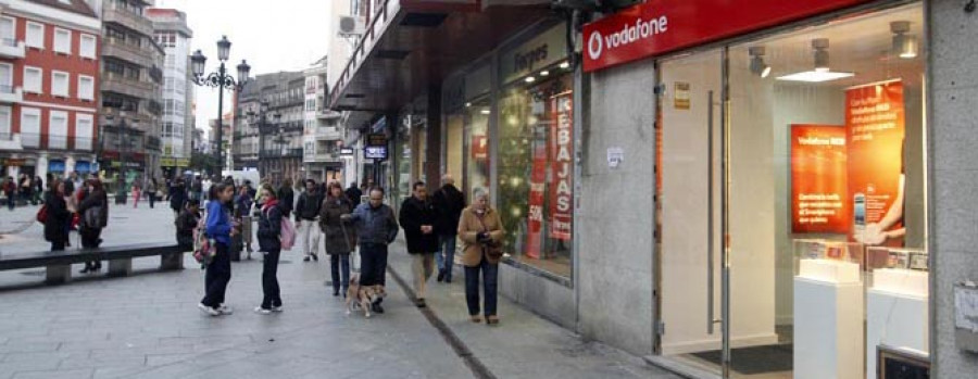 Vodafone deja sin cobertura durante meses a usuarios del centro de Vilagarcía