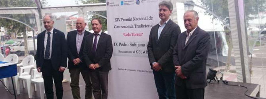 El laureado Pedro Subijana entra en el Olimpo de los premios Lola Torres