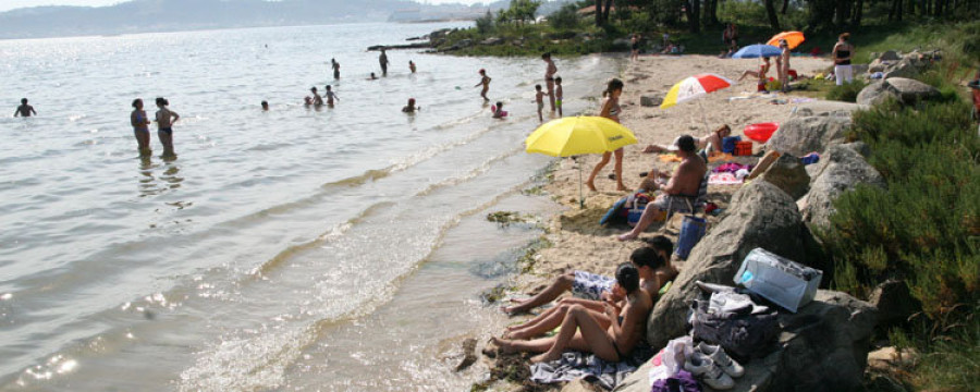 Cambados- Tragsa hará aportes de arena de cantera en las playas de As Saíñas y San Tomé