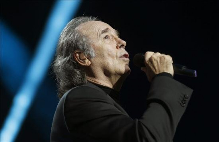 Serrat suspende un concierto  en Argentina por una laringitis