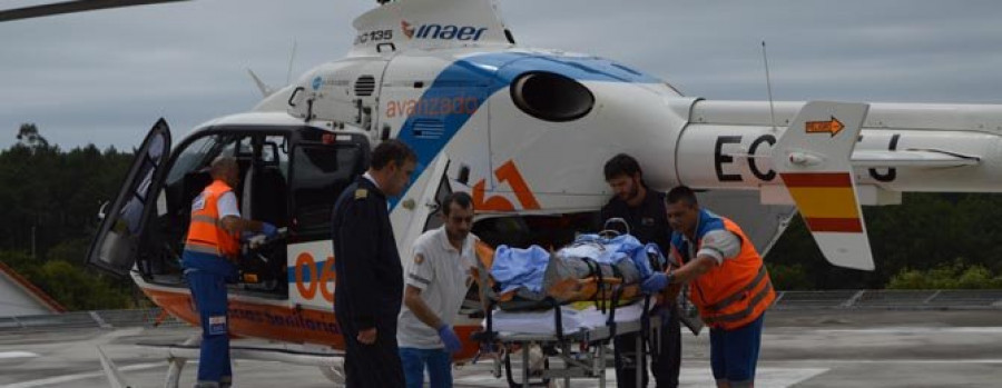 RIVEIRA - Un septuagenario sufre heridas graves tras un atropello en el Malecón