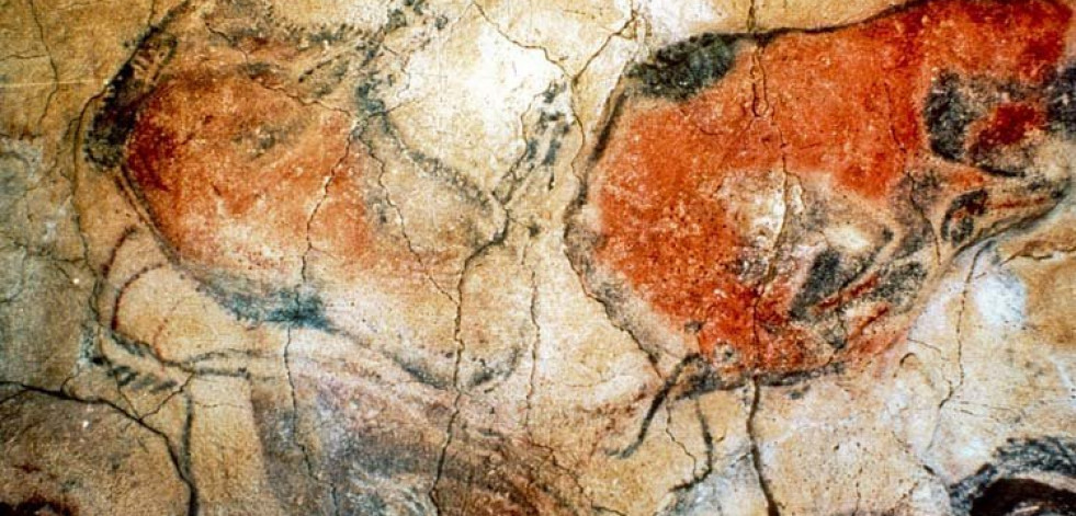El mar produjo las pinturas de las cuevas de Altamira