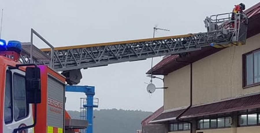 La borrasca deja pequeñas inundaciones y caída de piedras y canalones