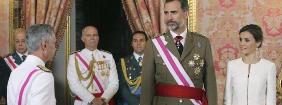 Felipe VI traslada  su “gratitud” a los militares en el Día de las Fuerzas Armadas