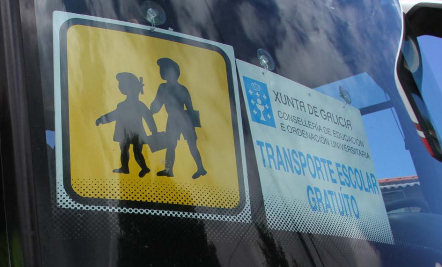 La concesionaria del transporte escolar de O Grove compromete el cumplimiento de horarios