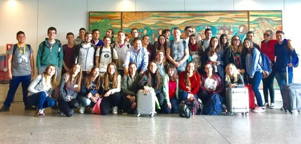 Los jóvenes gallegos del exterior conocen su tierra de origen