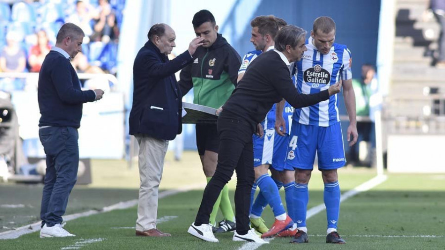 El Depor arranca la semana con solo dos mediocentros