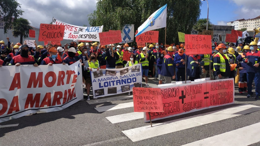 Alcoa se muestra dispuesta a ampliar la negociación del ERE de San Cibrao