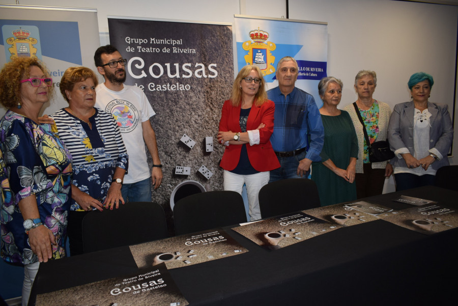 El Grupo Municipal de Teatro de Ribeira regresará a los escenarios con el estreno de “Cousas” de Castelao