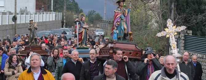 Los lacones vuelven a Valga por la Candelaria