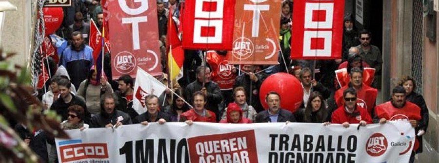 CCOO y UGT piden que se derogue la reforma laboral en la protesta del primero de mayo