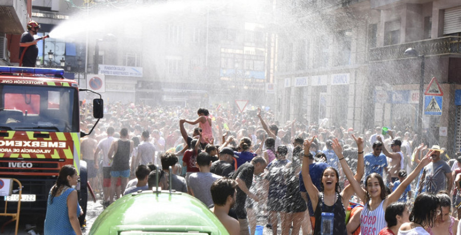 Agua que sabe a gloria en Vilagarcía