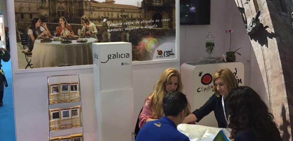 Galicia promociona su turismo en  un certamen de Brasil