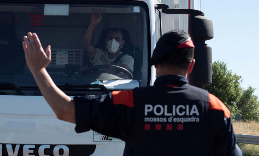 Rutinas de fin de semana y controles sin incidentes en el confinado Segriá