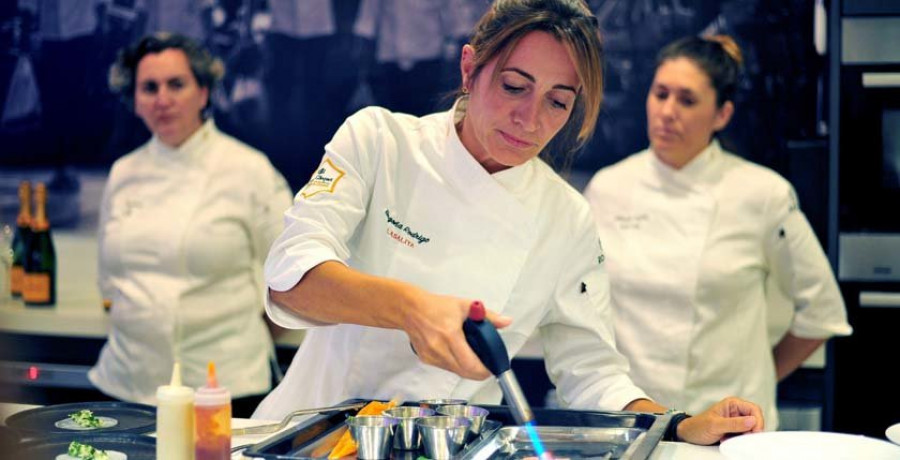 Las cocineras demuestran su talento y reclaman su espacio