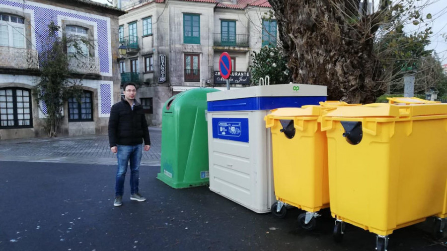 El Concello y Ecoembes amplían la red de contenedores para reciclaje en medio centenar de unidades