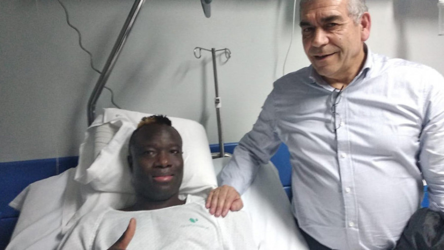 Sidibé, operado con éxito de los ligamentos cruzados