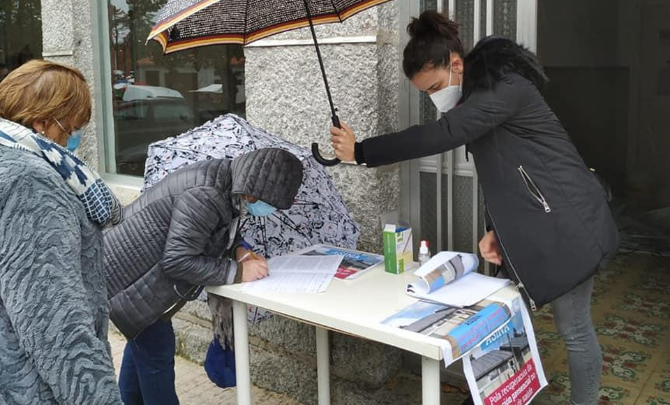 El BNG de Moraña traslada al Parlamento las quejas por la atención sanitaria en la villa