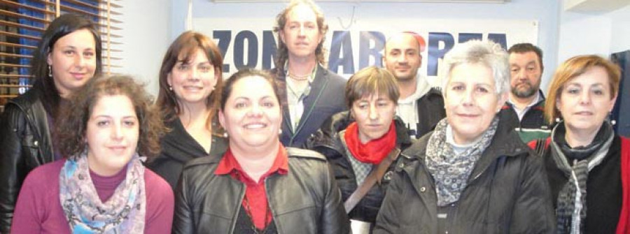 Foto Merchy, Mega, Arines y Lilas, nuevos directivos de Zona Aberta