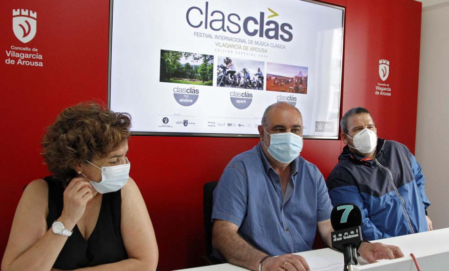 Clasclás juega en casa con actividades deportivas y culturales al aire libre