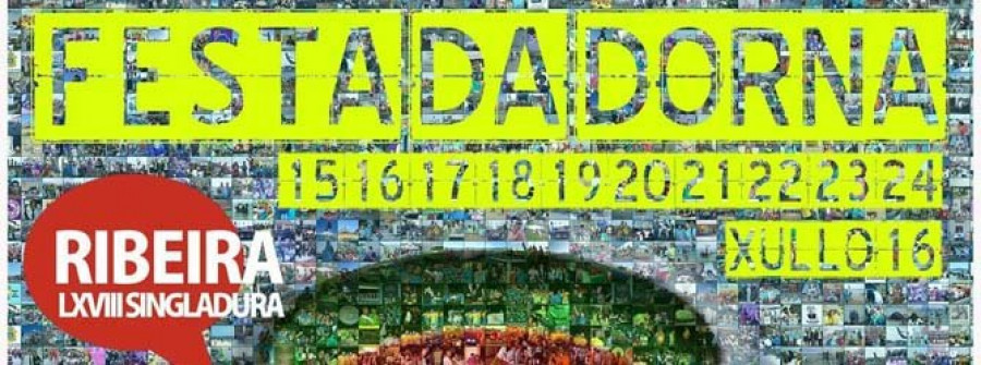 Un diseño del cartel de Óscar Cadaval promocionará la LXVIII Festa da Dorna