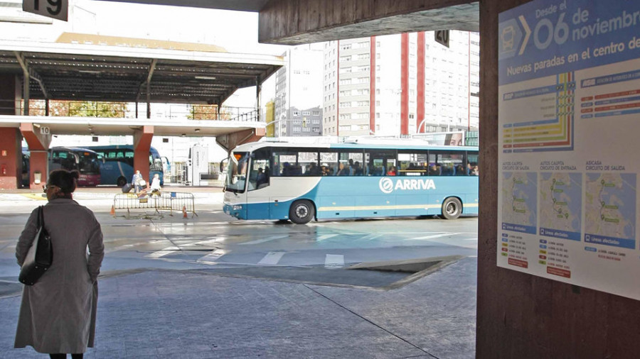 Más de seis millones de viajeros se beneficiaron  del Plan de Transporte Metropolitano en la comarca de A Coruña
