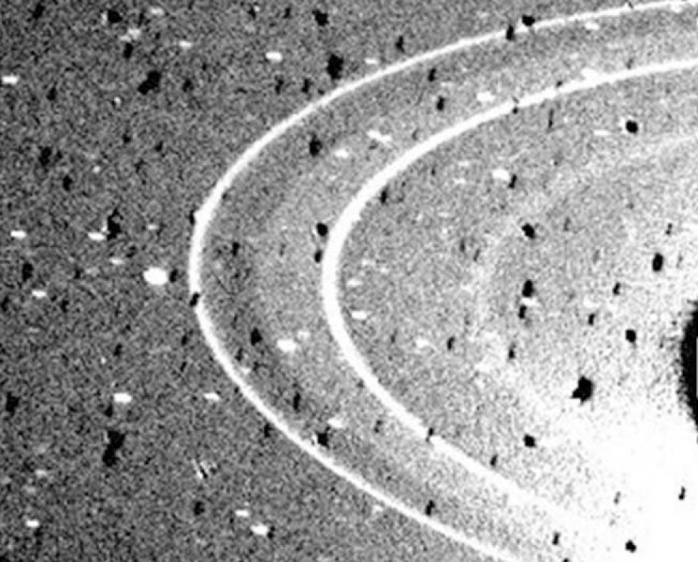 La primera imagen de los anillos de Neptuno cumple 27 años
