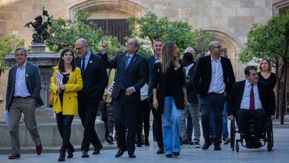 Partidos de Galicia, Euskadi y Cataluña firman un pacto por la autodeterminación