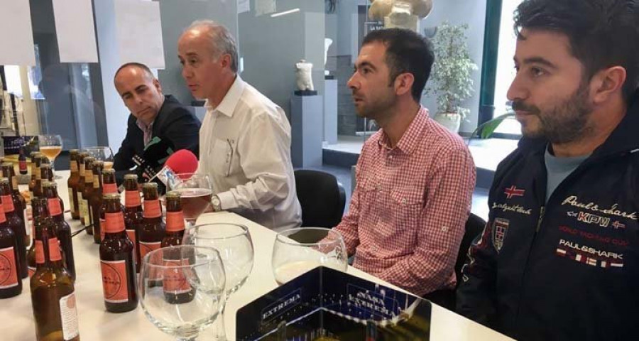 Tres emprendedores de Corón crean la primera marca de cerveza artesana de Vilanova